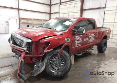 2016 Nissan Titan Xd Pro-4X Diesel z USA, uszkodzony, nr VIN 1N6BA1F43GN510021